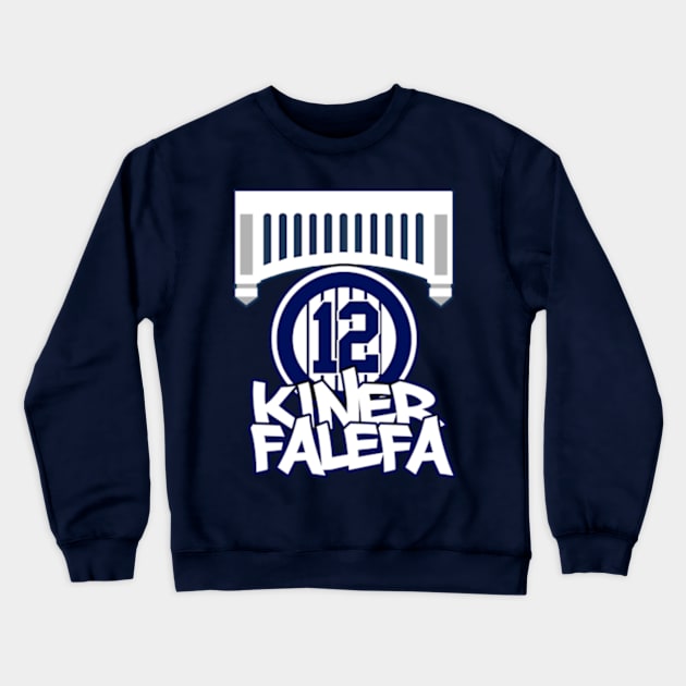 Yankees Kiner-Falefa 12 Crewneck Sweatshirt by Gamers Gear